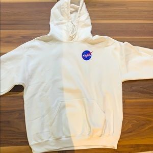 White NASA Hoodie